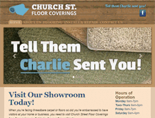 Tablet Screenshot of churchstreetfloorcoverings.com